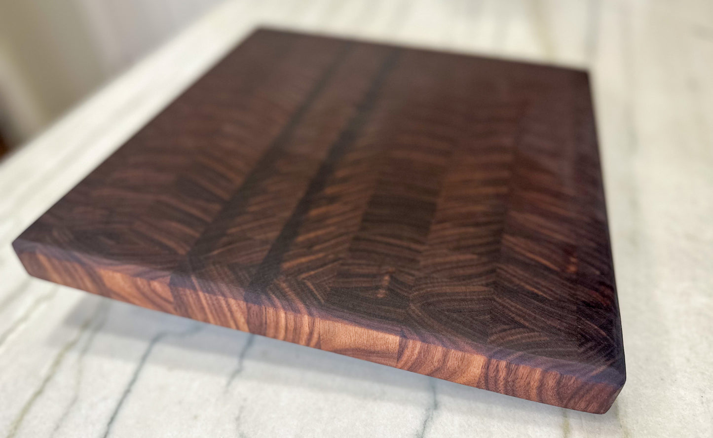 End Grain Walnut Cutting Board